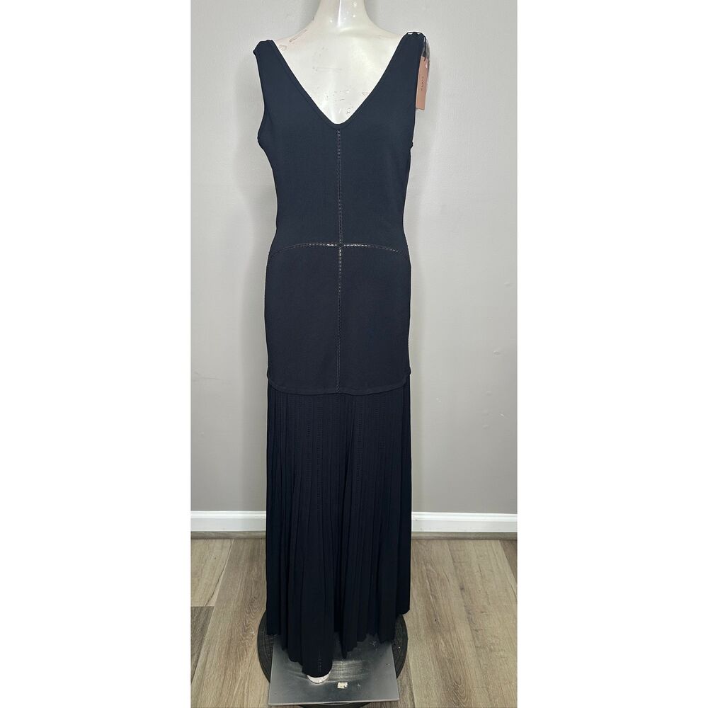 Alaïa Sleeveless Maxi Dress – Black | IT 42 / US 6 | Style AS9RN54TM539